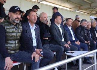 BAŞKAN BİLECEN KİLİS BELEDİYE SPOR MAÇINIA KATILDI