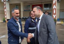 BAŞKAN BİLECEN İTFAİYE PERSONELİNİN BAYRAMINI KUTLADI