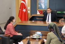 BAŞKAN BİLECEN MAKAMINDA VATANDALARI MİSAFİR ETTİ