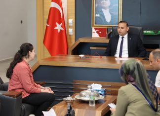 BAŞKAN BİLECEN MAKAMINDA VATANDALARI MİSAFİR ETTİ