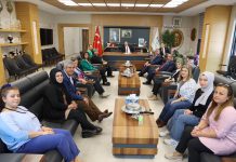 CUMHURİYET HALK PARTİSİNDEN BAŞKAN BİLECENE HAYIRLI OLSUN ZİYARETİ