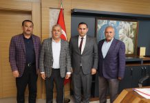 BAŞKAN BİLECEN’E GAZİANTEP GENEL İŞ SENDİKASI YÖNETİM KURULU BAŞKANINDAN ZİYARET