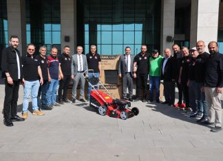 KİLİS OFF ROAD KLÜBÜNDEN KİLİS BELEDİYESİNE 6 ADET ÇİM BİÇME MAKİNESİ HEDİYE EDİLDİ