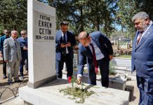 BAŞKAN BİLECEN MERHUM BELEDİYE BAŞKANLARININ KABİRİNİ ZİYARET ETTİ