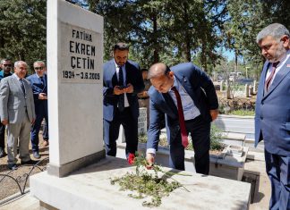 BAŞKAN BİLECEN MERHUM BELEDİYE BAŞKANLARININ KABİRİNİ ZİYARET ETTİ