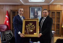 BAŞKAN BİLECEN ETİMESGUT BELEDİYE BAŞKANI ERDAL BEŞİKÇİOĞLU’NA HAYIRLI OLSUN ZİYARETİNDE BULUNDU.