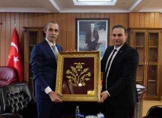 BAŞKAN BİLECEN ETİMESGUT BELEDİYE BAŞKANI ERDAL BEŞİKÇİOĞLU’NA HAYIRLI OLSUN ZİYARETİNDE BULUNDU.