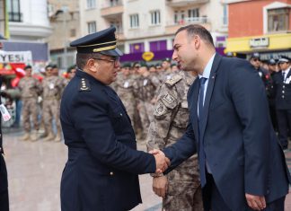 BAŞKAN BİLECEN CUMHURİYET MEYDANINDA DÜZENLENEN POLİS HAFTASI ETKİNLİĞİNE KATILDI
