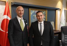 UNICEF ÜLKE DİREKTÖRÜ BAŞKAN BİLECEN’E TEBRİK ZİYARETİNDE BULUNDU