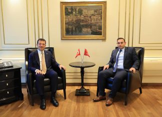 BAŞKAN BİLECEN’DEN İBB BAŞKANI İMAMOĞLUNA ZİYARET