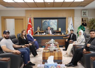 KİLİS SİMYA KOLEJİ YÖNETİCİLERİ VE ÖĞRETMENLERİ HAYIRLI OLSUN ZİYARETİNDE BULUNDU