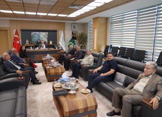 ATATÜRKÇÜ DÜŞÜNCE DERNEĞİ’NDEN BAŞKAN BİLECEN’E HAYIRLI OLSUN ZİYARETİ