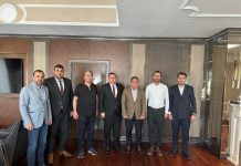 BAŞKAN BİLECEN FRIT-2 PROJESİ YÜKLENİCİ FİRMASINA ZİYARETTE BULUNDU