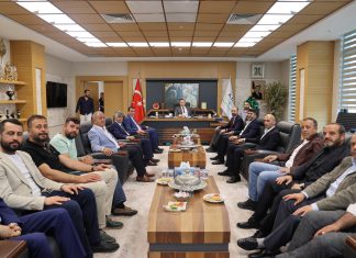 KİLİS TİCARET ODASI BAŞKANI VE YÖNETİMİ’NDEN HAYIRLI OLSUN ZİYARETİ