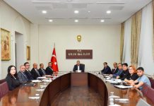 ORTA HASARLI YAPILAR İLE İLGİLİ DEĞERLENDİRME TOPLANTISI GERÇEKLEŞTİRİLDİ