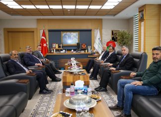 GAZİANTEP KARKAMIŞ BELEDİYESİ BAŞKANI’NDAN BAŞKAN BİLECEN’E HAYIRLI OLSUN ZİYARETİ