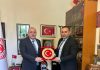 BAŞKAN BİLECEN TBMM İDARE AMİRİ SAYIN SERMET ATAY’I ZİYARET ETTİ