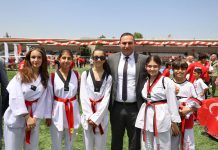 19 MAYIS ATATÜRK’Ü ANMA GENÇLİK VE SPOR BAYRAMI KUTLANDI