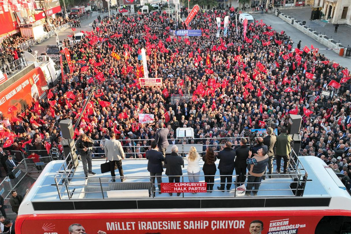 CHP GENEL BAŞKANI ÖZGÜR ÖZEL VE MANSUR YAVAŞ’TAN KİLİS’E ZİYARET VE MİTİNG PROGRAMI