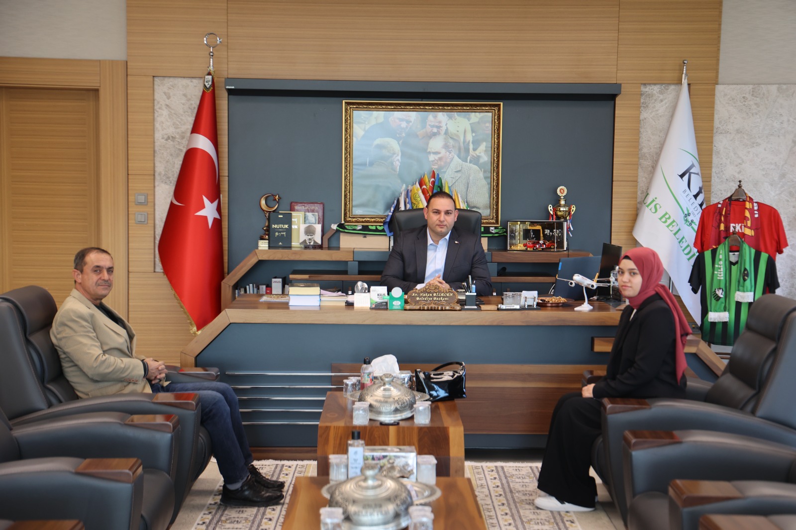 Zübeyde Zahteroğlu’ndan Başkanımıza Ziyaret