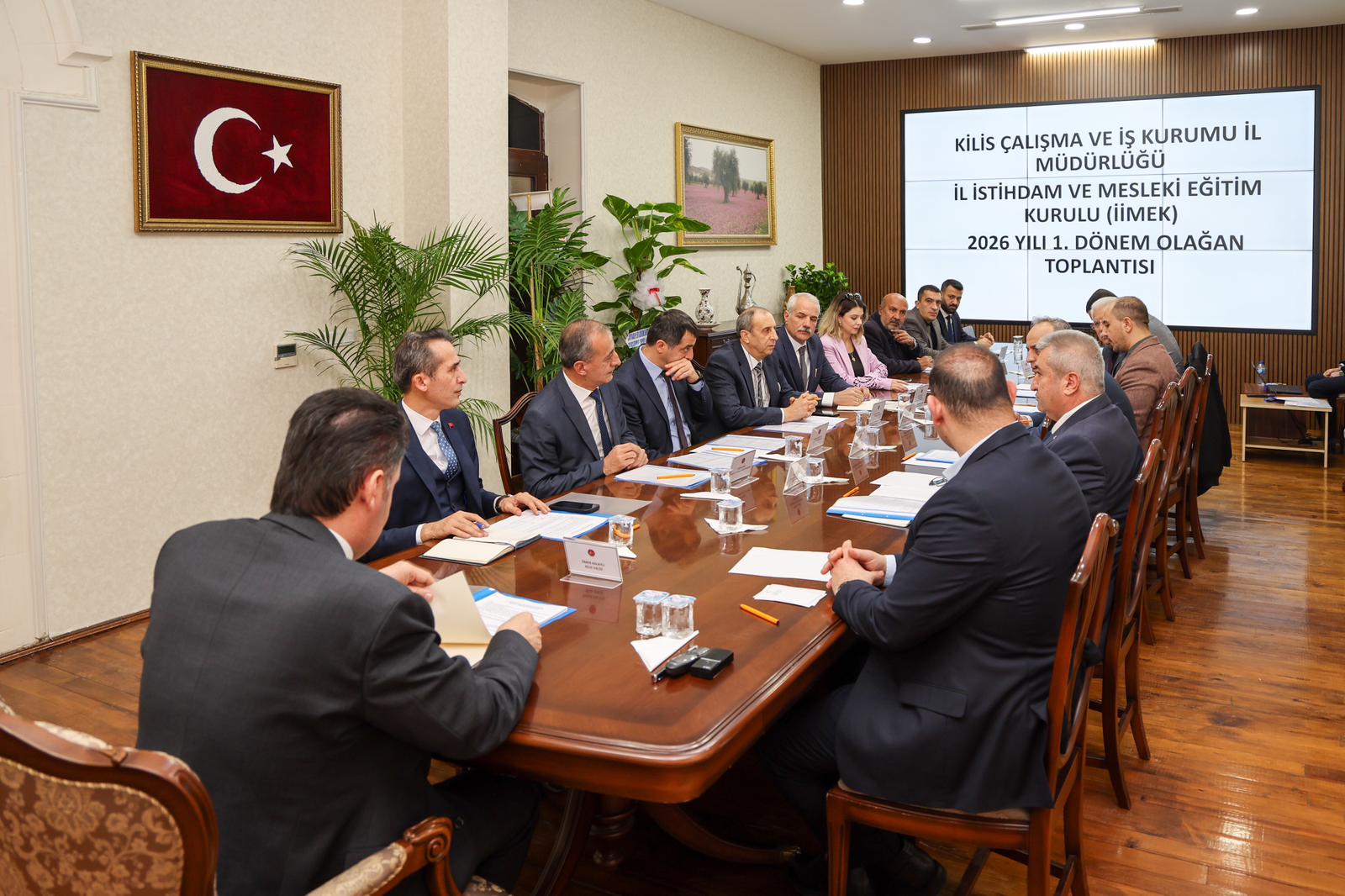 İL İSTİHDAM VE MESLEKİ EĞİTİM KURULU 2026 YILI 1. DÖNEM OLAĞAN TOPLANTISI GERÇEKLEŞTİRİLDİ