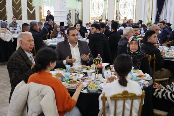 BAŞKAN BİLECEN, İLK İFTARINI ŞEHİT AİLELERİYLE YAPTI