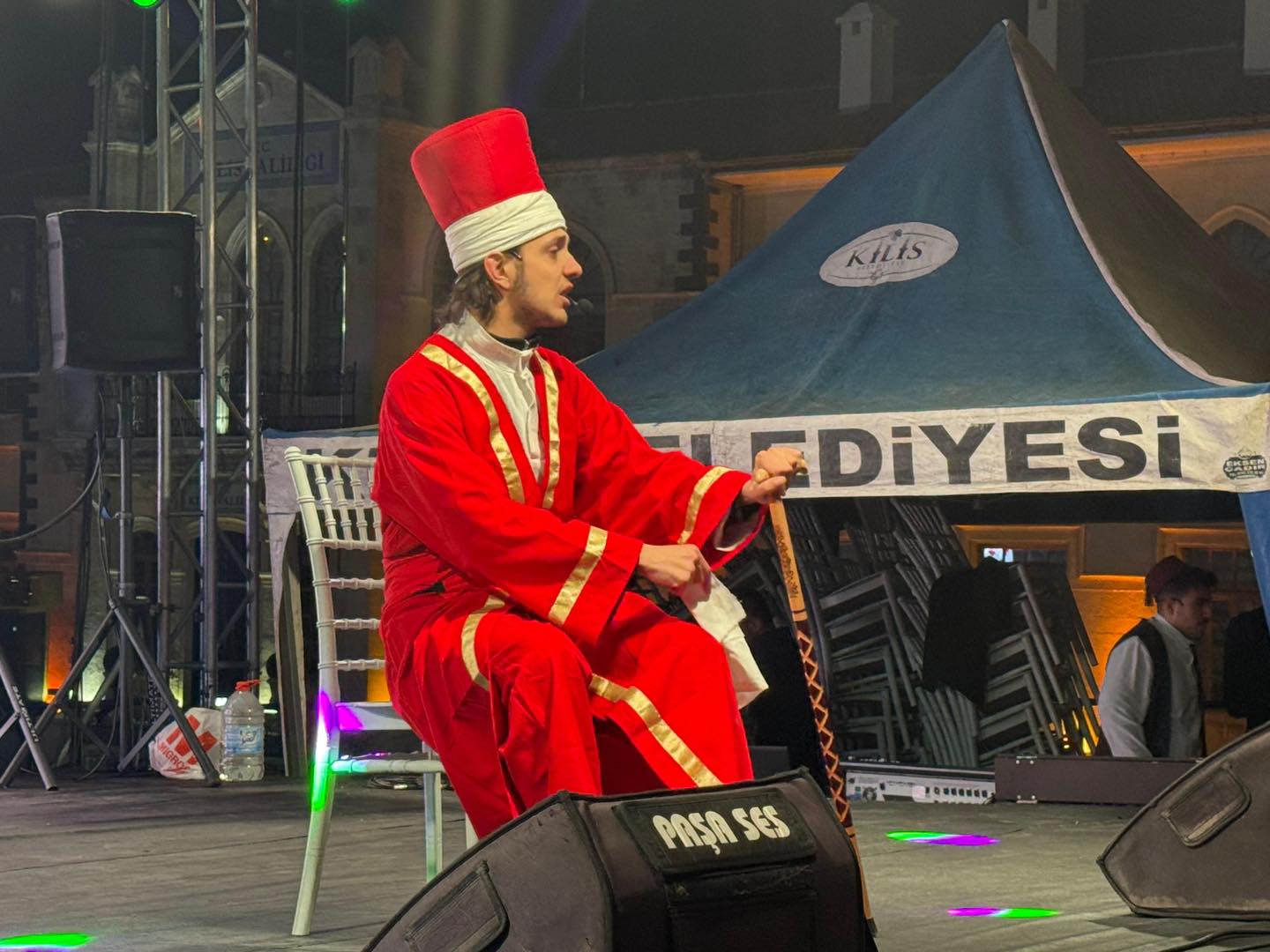 GELENEKSEL RAMAZAN ETKİNLİKLERİMİZDE TARÇIN VE KABADAYI ORTA OYUNU SAHNELENDİ