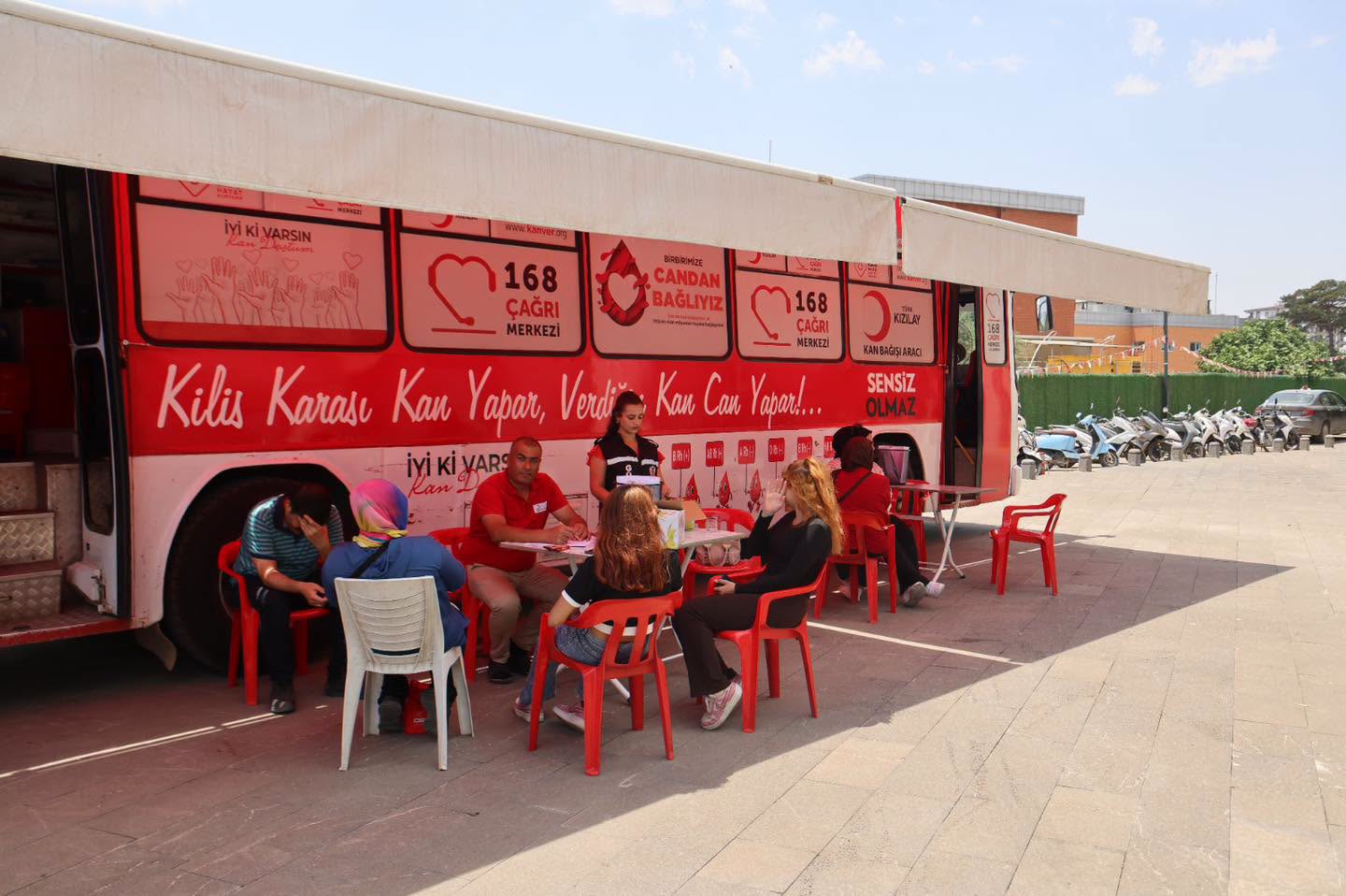 BELEDİYEMİZDEN KAN BAĞIŞI KAMPANYASINA DESTEK