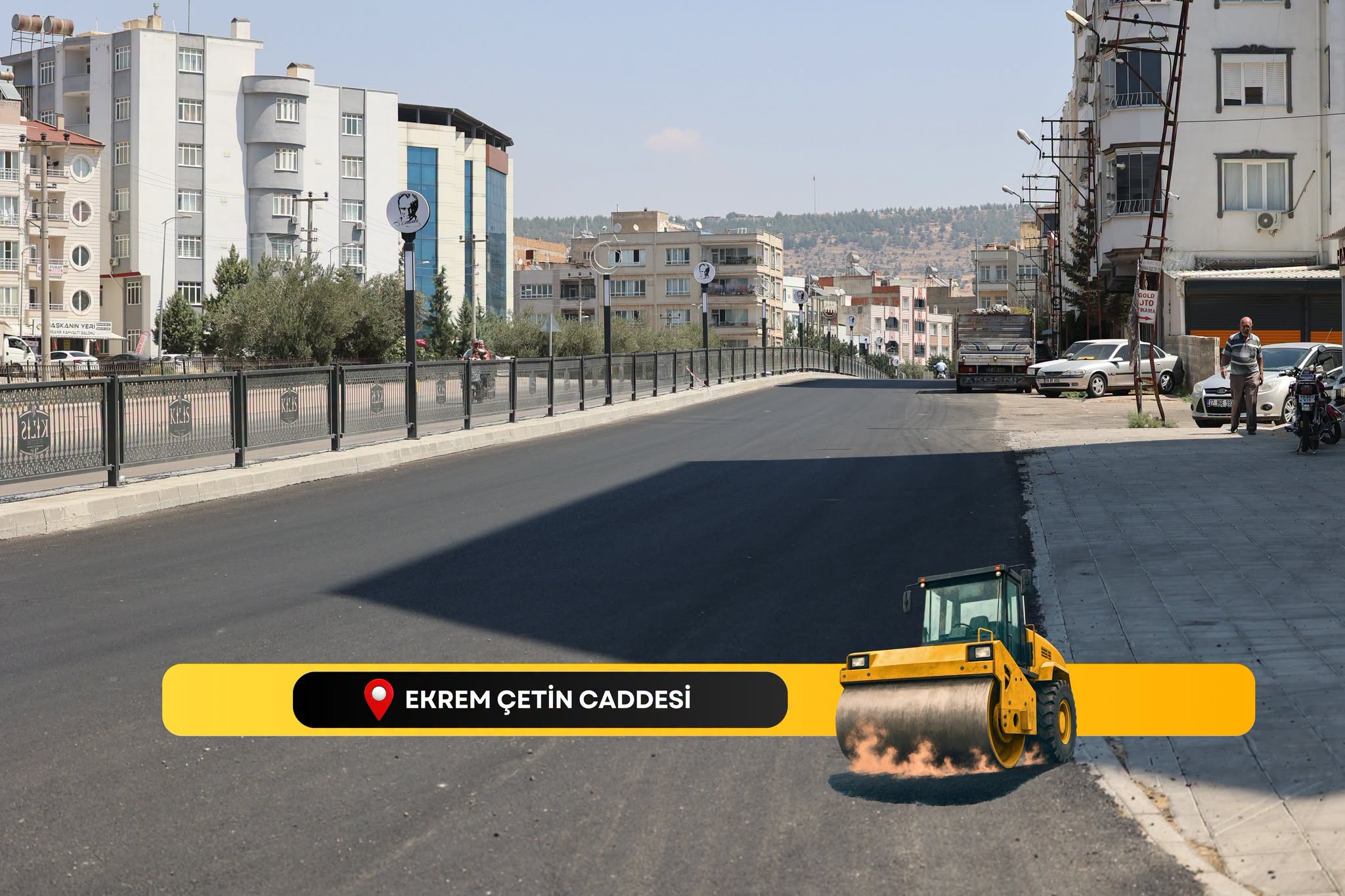 ŞEHRİMİZİN DÖRT BİR YANINDA ASFALT ÇALIŞMALARIMIZ SÜRÜYOR