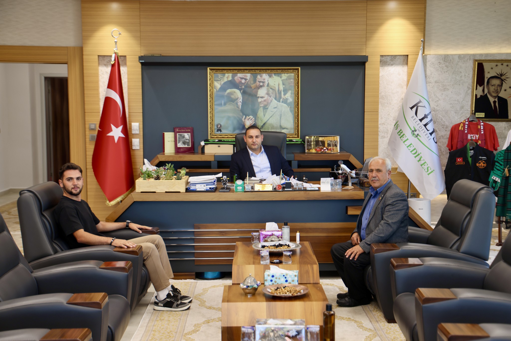 Yusuf Arslan’dan Başkan Bilecen’e Ziyaret