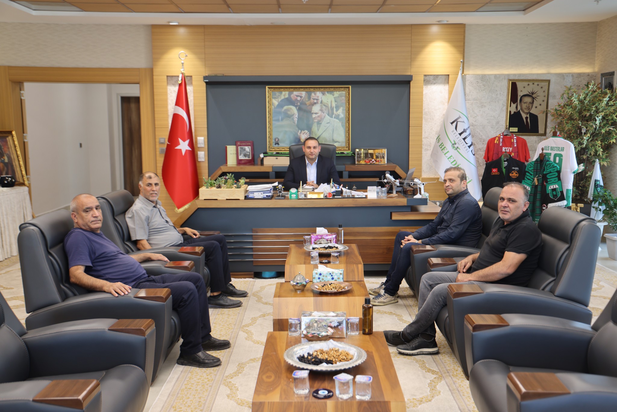 Barış Çakıcı’dan Başkan Bilecen’e Ziyaret
